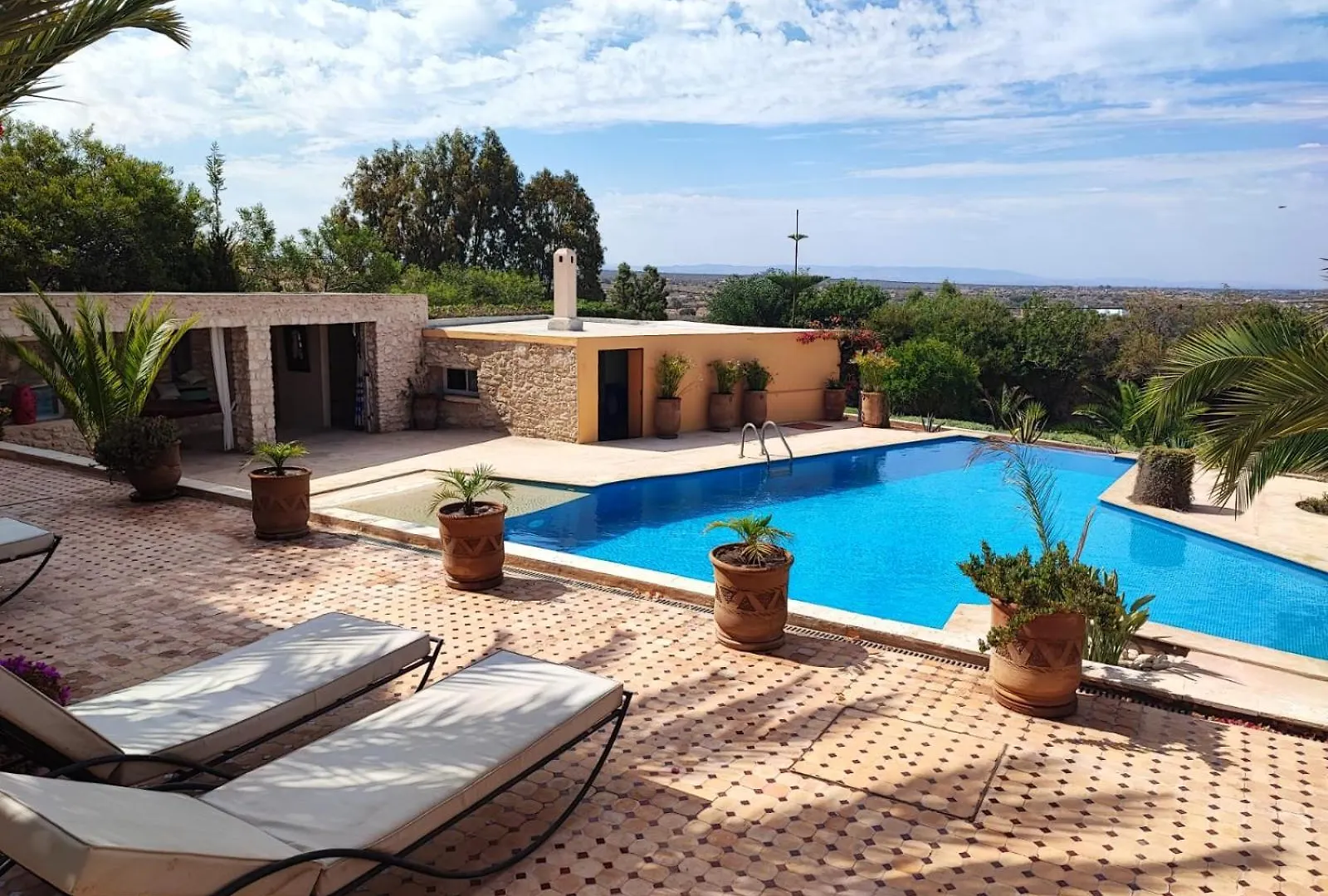 Dar Volubilis Spacieuse Villa Avec Piscine, 5 Chambres Vue Sur Foret Essaouira Morocco